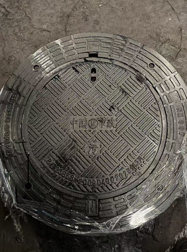 中站球墨铸铁防沉降井盖展示